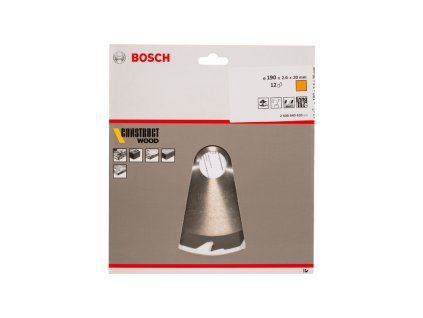 68454 1 pilovy kotouc 190x30 mm 12 zubu bosch construct wood