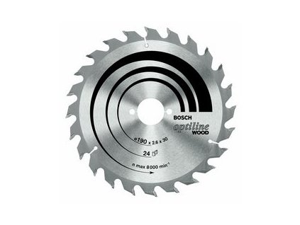 70221 pilovy kotouc 250x30 mm 40 zubu bosch optiline wood 2 608 640 728