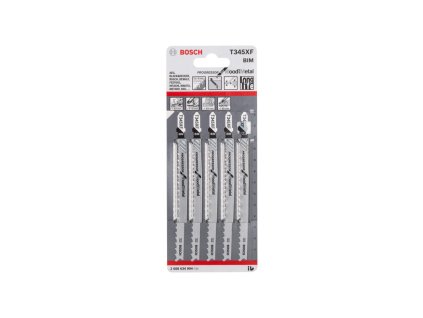 68103 1 pilovy platek do kmitaci pily na drevo s kovem 106x2 4 5 mm bosch t 345 xf