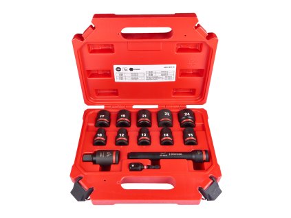 112671 prumyslove hlavice shockwave 1 2 hex sada 13 ks kratke milwaukee