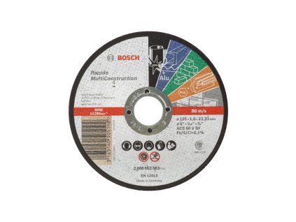 72534 1 rezny kotouc bosch rapido multiconstruction 125x1 6x22 23mm