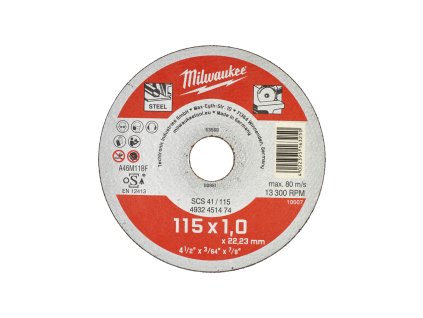 112068 rezny kotouc na kov scs 41 115 x 1 0 milwaukee
