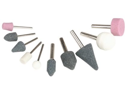 98763 1 sada brusnych nastavcu pro stopkove brusky