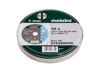 73881 1 sada kotoucu metabo 115 mm 10 ti dilna