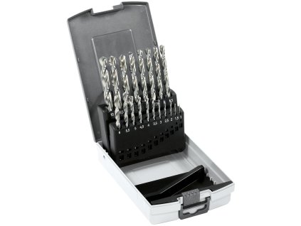 103908 1 sada vybrusovanych vrtaku do kovu hss 19 set cz002 narex