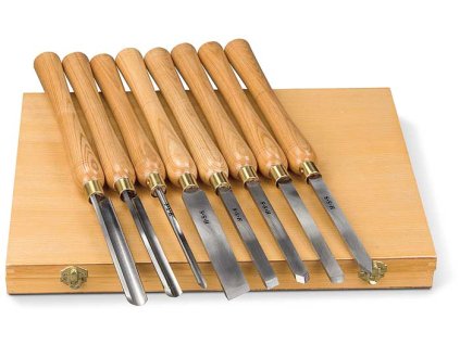 81048 soustruznicka dlata na drevo sada 8 ks