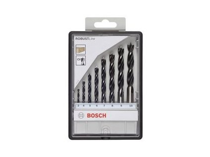 69402 1 spiralovy vrtak do dreva 8 mi dilna sada 3 10 mm bosch robust line