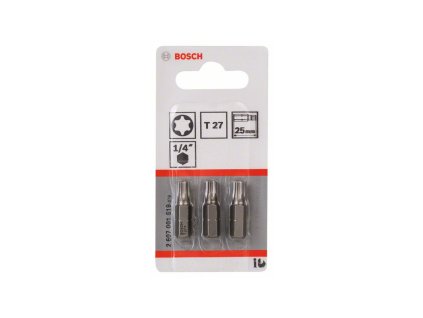 67872 sroubovaci bit zvlast tvrdy 25 mm bosch t27 extra hart