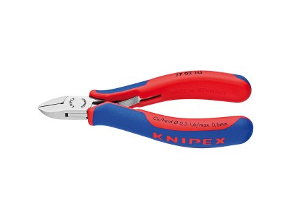 74424 1 stipaci kleste bocni pro elektroniku 130mm knipex 7702130