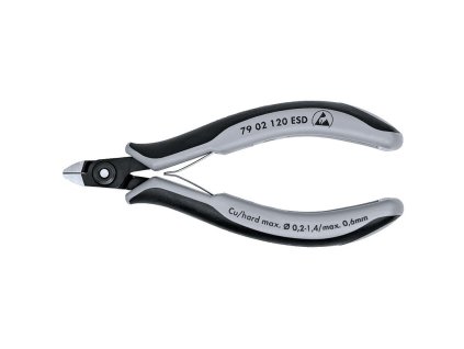 74526 1 stipaci kleste pro elektroniku jemne 120mm knipex 7902120 esd