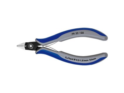 74529 1 stipaci kleste pro elektroniku jemne 125mm knipex 7932125