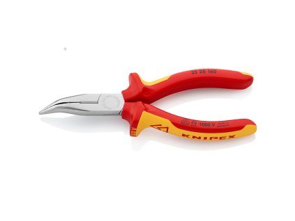 74604 1 stipaci kleste pulkulate vyhnute 160mm knipex 2526160 1000v