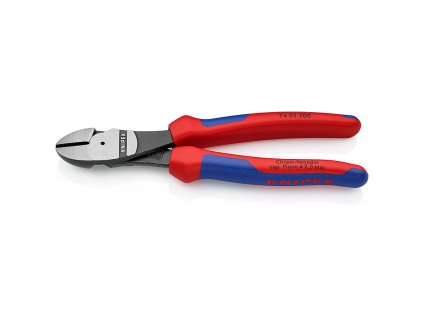 74316 1 stipaci kleste silove bocni 200mm knipex 7402200