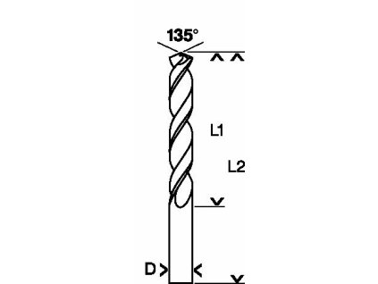 71967 vrtak bosch hss g standartline 7 6x75 117mm 10ks