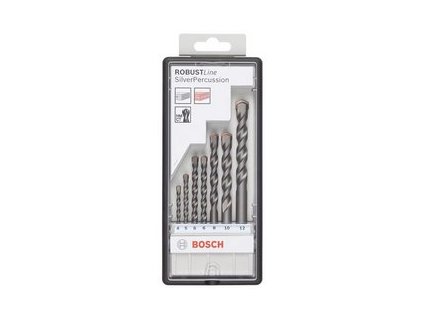 69486 1 vrtak do betonu 7 mi dilna sada 4 12 mm bosch robust line silver percussion