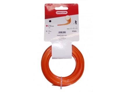 111129 1 zaci struna oranzova kulata oregon 2 4 mm x 15 m