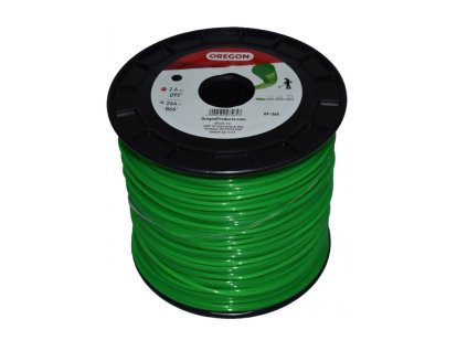 111138 1 zaci struna zelena kulata oregon 2 4 mm x 264 m