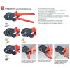 74991 krimpovaci kleste na lisovani konektoru knipex 975223