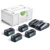 napajeci sada 18v hp5 tcl6 duo festool