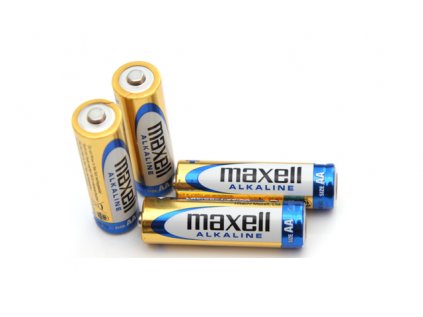 Batérie 1,5V AA Maxell Alkaline LR6, 4 ks