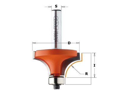 CMT C738 Zaoblovací fréza vydutá (Fréza C 938