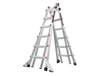 Little Giant - Velocity univerzální kloubový žebřík (výška - štafle/ výsuvný 213-335 /401 cm, model 13)