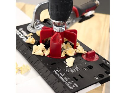 Milescraft - vrtací šablona na NK panty