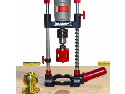 Milescraft vrtací stojan s objímkou 43 mm pro vrtačku použití do dřeva