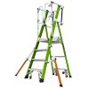 Little Giant - Pojízdný plošinový žebřík s klecí Safety Cage 2.0 (model 2, počet schodů 2/56 cm)