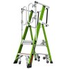 Little Giant - Pojízdný plošinový žebřík s klecí Safety Cage 2.0 (model 2, počet schodů 2/56 cm)