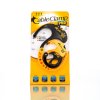 76962 cable clamp pro blistr 3 kusy mix s m l zluta