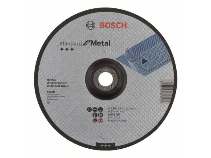 Rezací kotúč s prelisom Standard for Metal A 30 S BF, 230 mm, 22,23 mm, 3,0 mm
