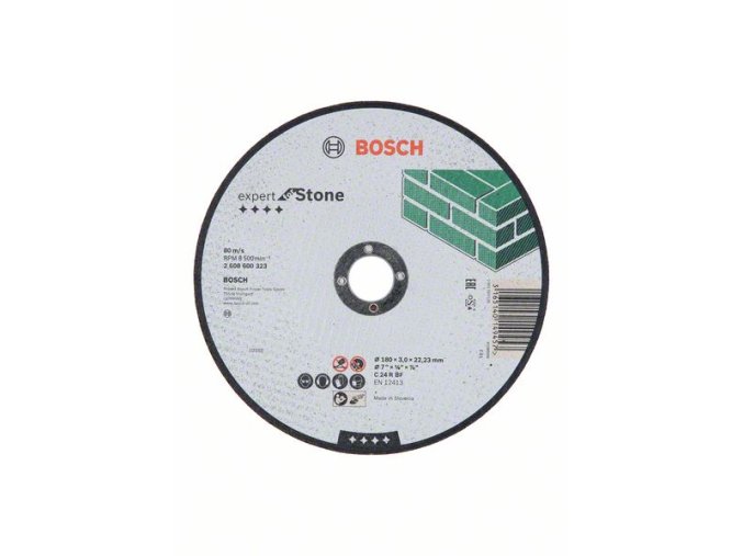Rovný rezací kotúč Expert for Stone C 24 R BF, 180 mm, 3,0 mm
