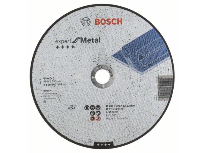 Rovný rezací kotúč Expert for Metal A 30 S BF, 230 mm, 3,0 mm