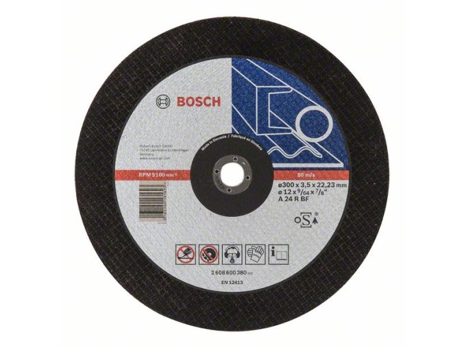 Rovný rezací kotúč Expert for Metal A 24 R BF, 300 mm, 3,5 mm