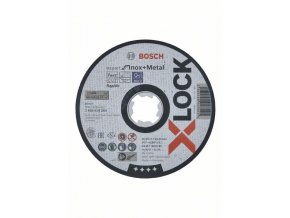 Rovné rezanie X-LOCK Expert for Inox+Metal 125 x 1 x 22,23 AS 60 T INOX BF, 125 mm, 1,0 mm