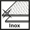 Rovné rezanie X-LOCK Standard for Inox 10 x 115 x 22,23 mm WA 60 T BF, 10 x 115 x 1 x 22.23 mm