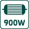 Ponorné čerpadlo na znečistenú vodu, 900 W 52G449