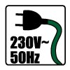 500W elektrické dúchadlo 52G505, výnos 2,2 m3/min