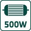 500W elektrické dúchadlo 52G505, výnos 2,2 m3/min