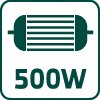Uhlová brúska 500W 51G053 kotúč 115x22.2 mm