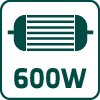 Uhlová brúska 600W 51G061 kotúč 115x22.2 mm