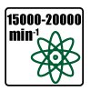 Multifunkčný nástroj 220W 51G330, počet kmitov 15.000 - 21.000 min-1