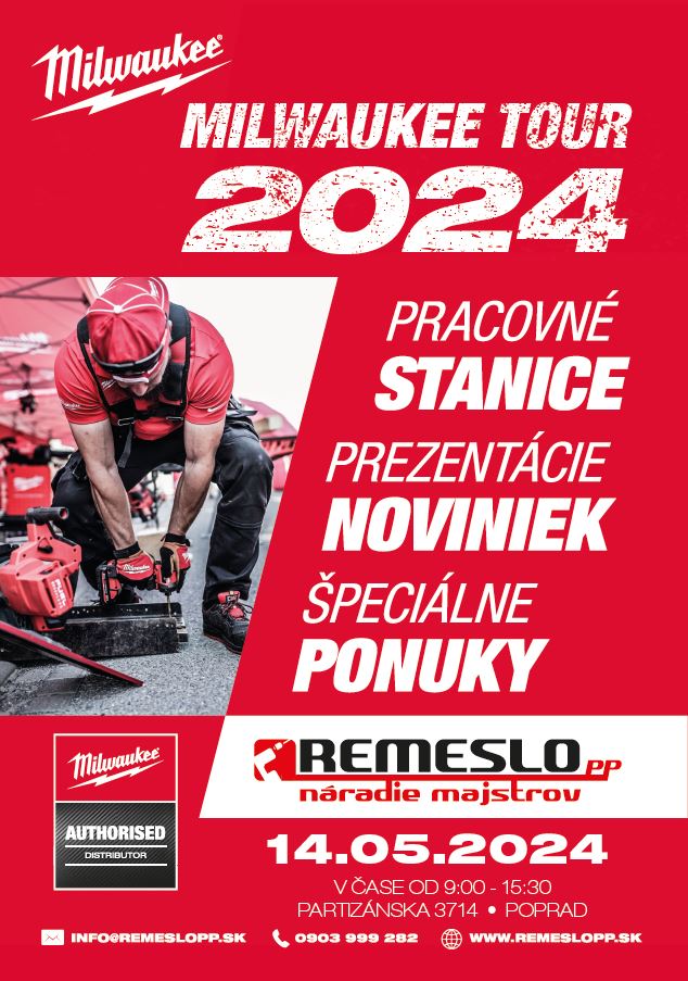 MILWAUKEE® TOUR 2024 Poprad