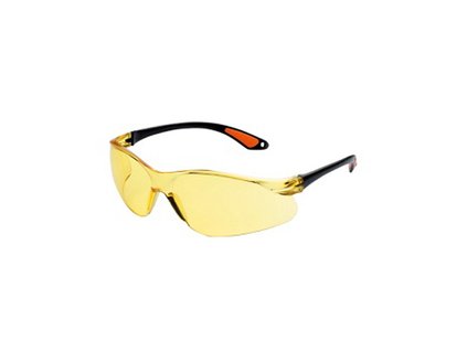 Okuliare Safetyco B515, žlté, ochranné
