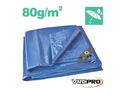 Plachta krycia 2x3m 80g modrá