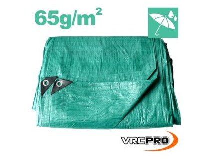 Plachta krycia 3x5m 65g zelená