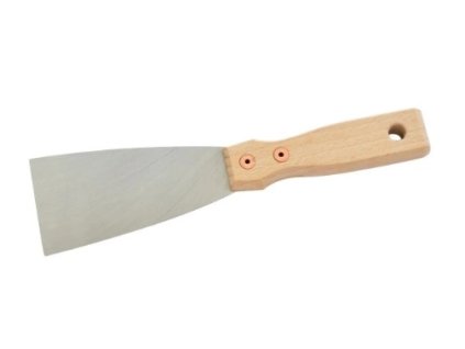Špachtľa 90 mm s drevenou rukoväťou