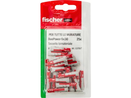 Hmoždinka fischer DuoPower 6 x 30 blister 28ks