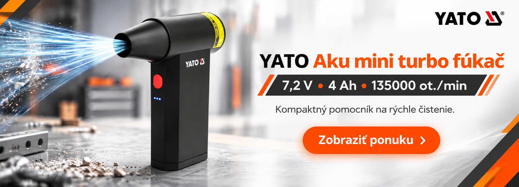 Yato-vzdušná metla